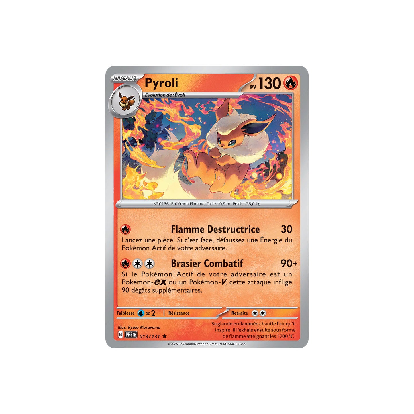 Pyroli (xPRE 013) - pokeball - FR