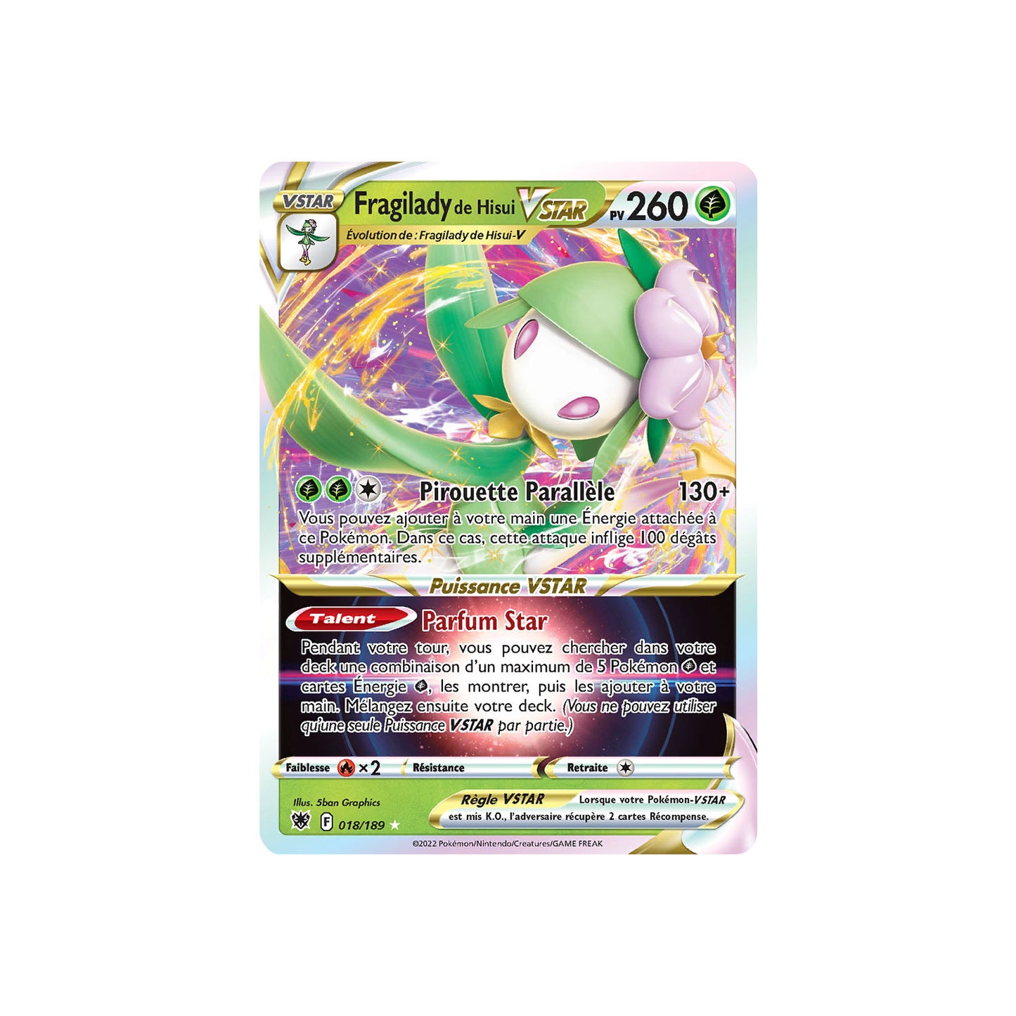 Fragilady de Hisui VSTAR (ASR 018) - FR