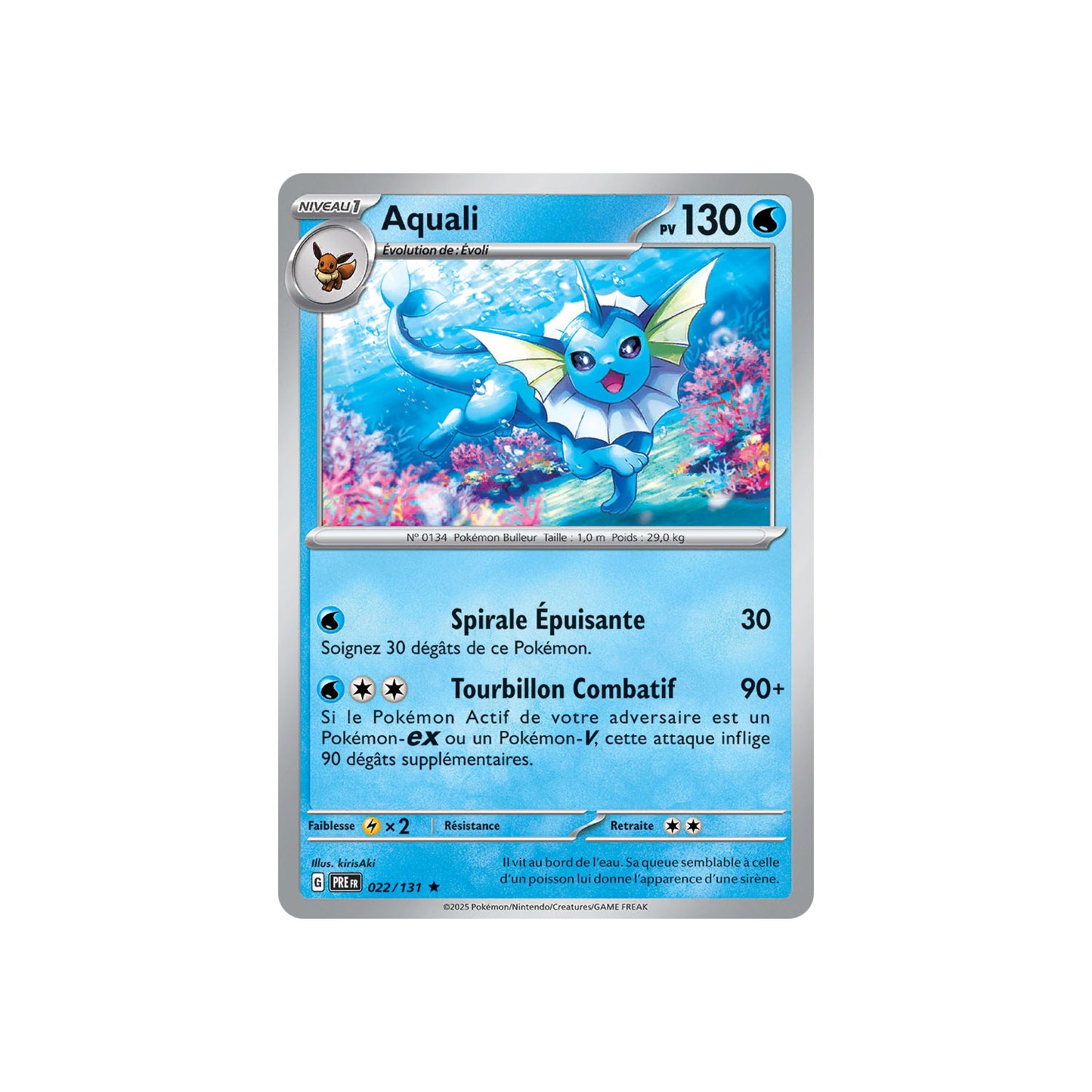 Aquali (xPRE 022) - pokeball - FR