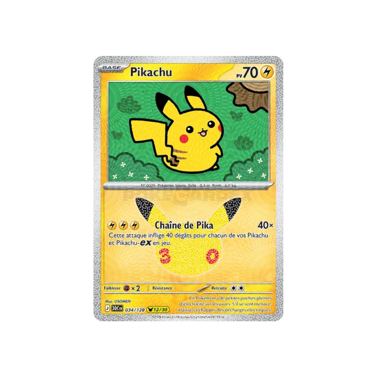 Pikachu (30C 034) - FR