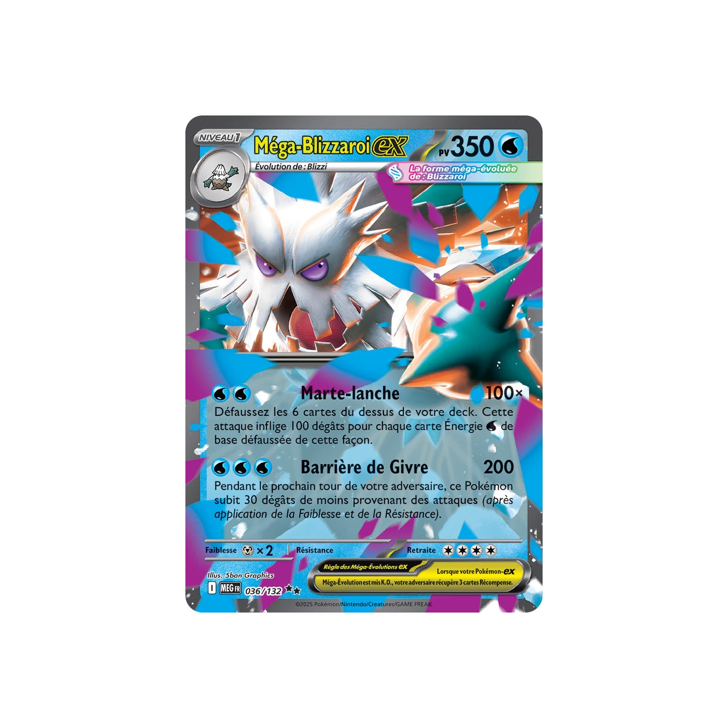 Mega Blizzaroi ex (MEG 036) - FR