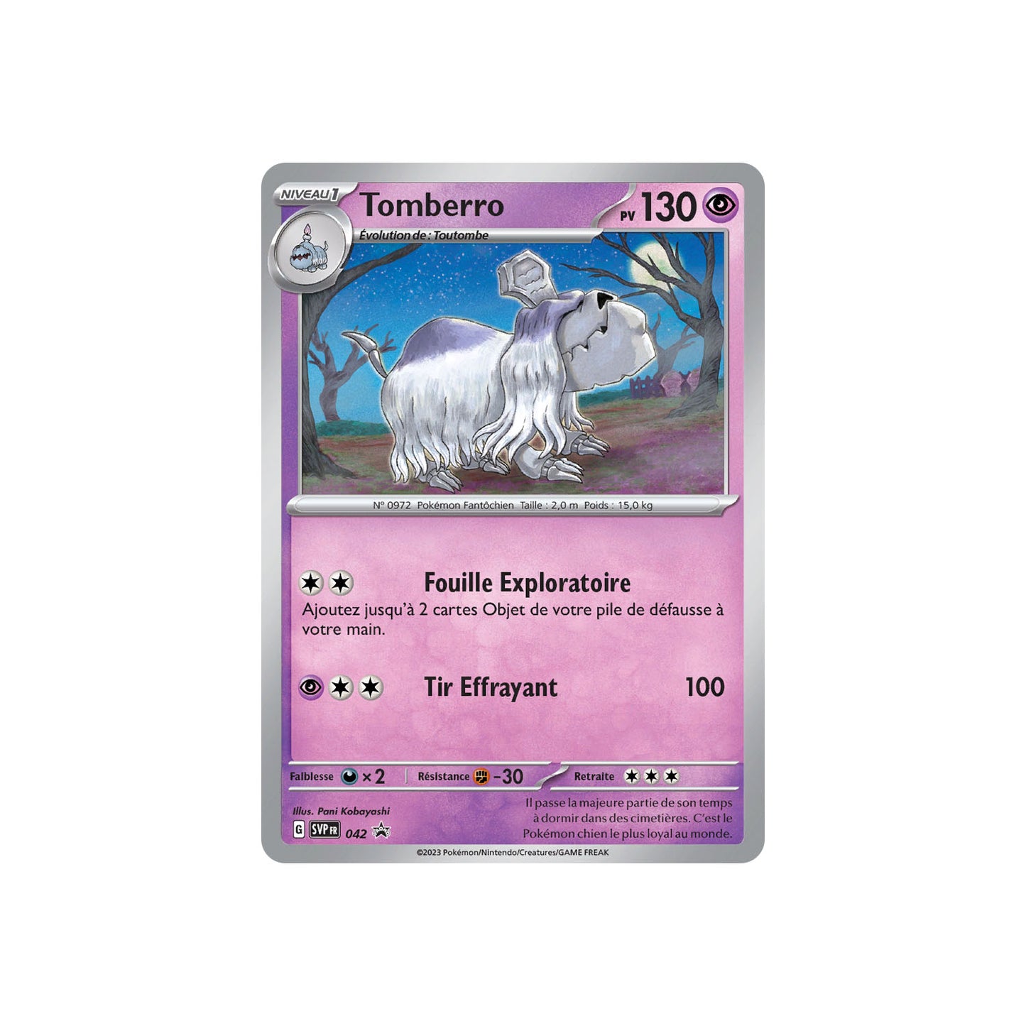 Tomberro (SVP 042) - FR