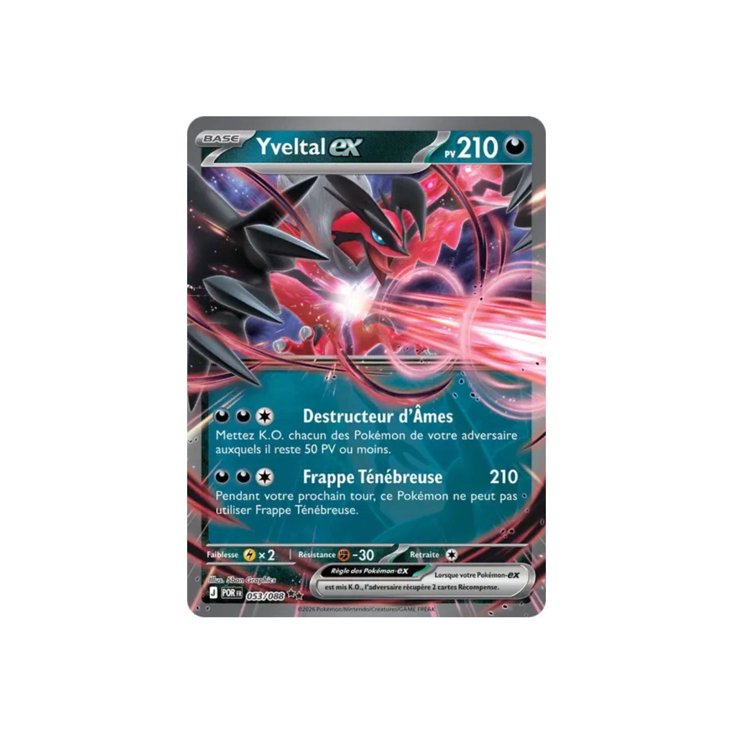 Yveltal ex (POR 053) - FR