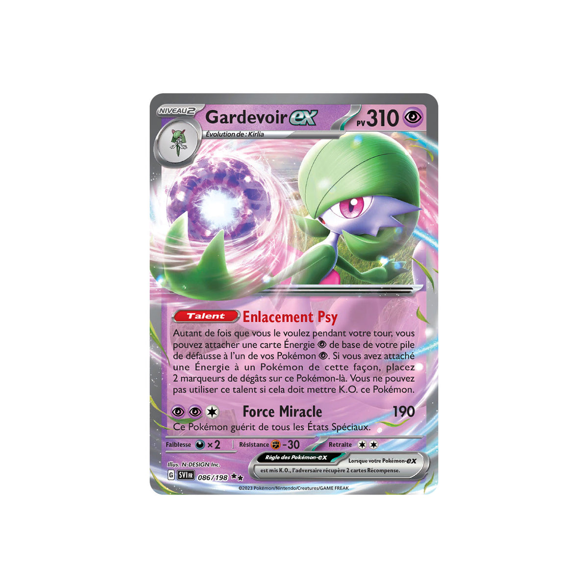 Gardevoir ex (SVI 086) - FR