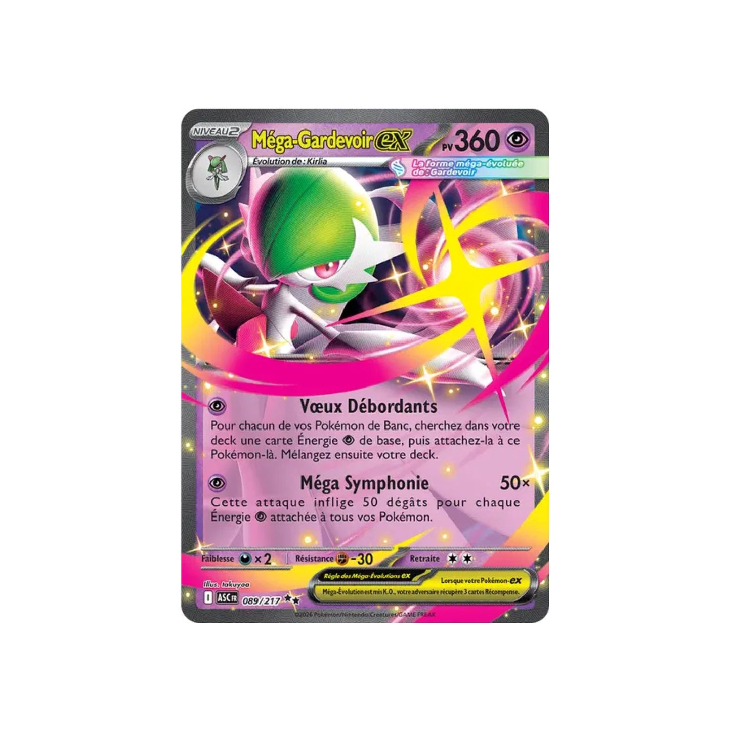 Mega Gardevoir ex (ASC 089) - FR