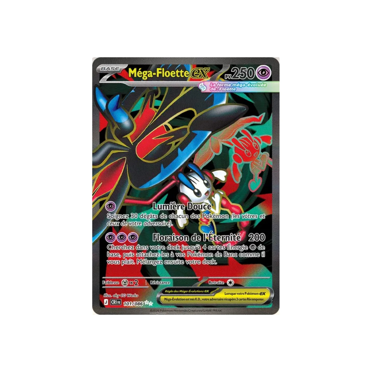 Mega Floette ex (CRI 101) - FR
