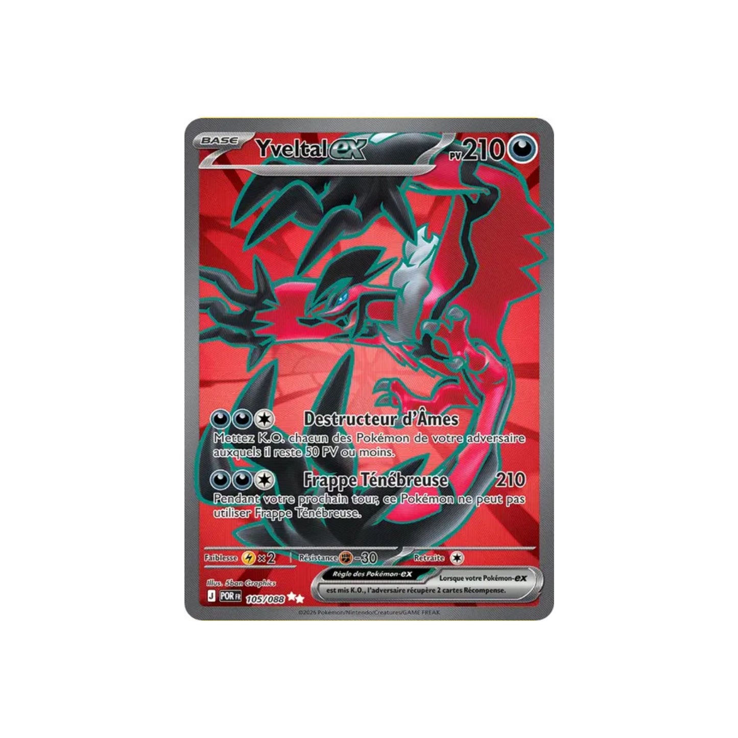 Yveltal ex (POR 105) - FR