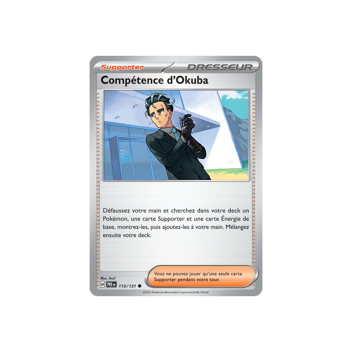 Compétence d'Okuba (xPRE 115) - pokeball - FR