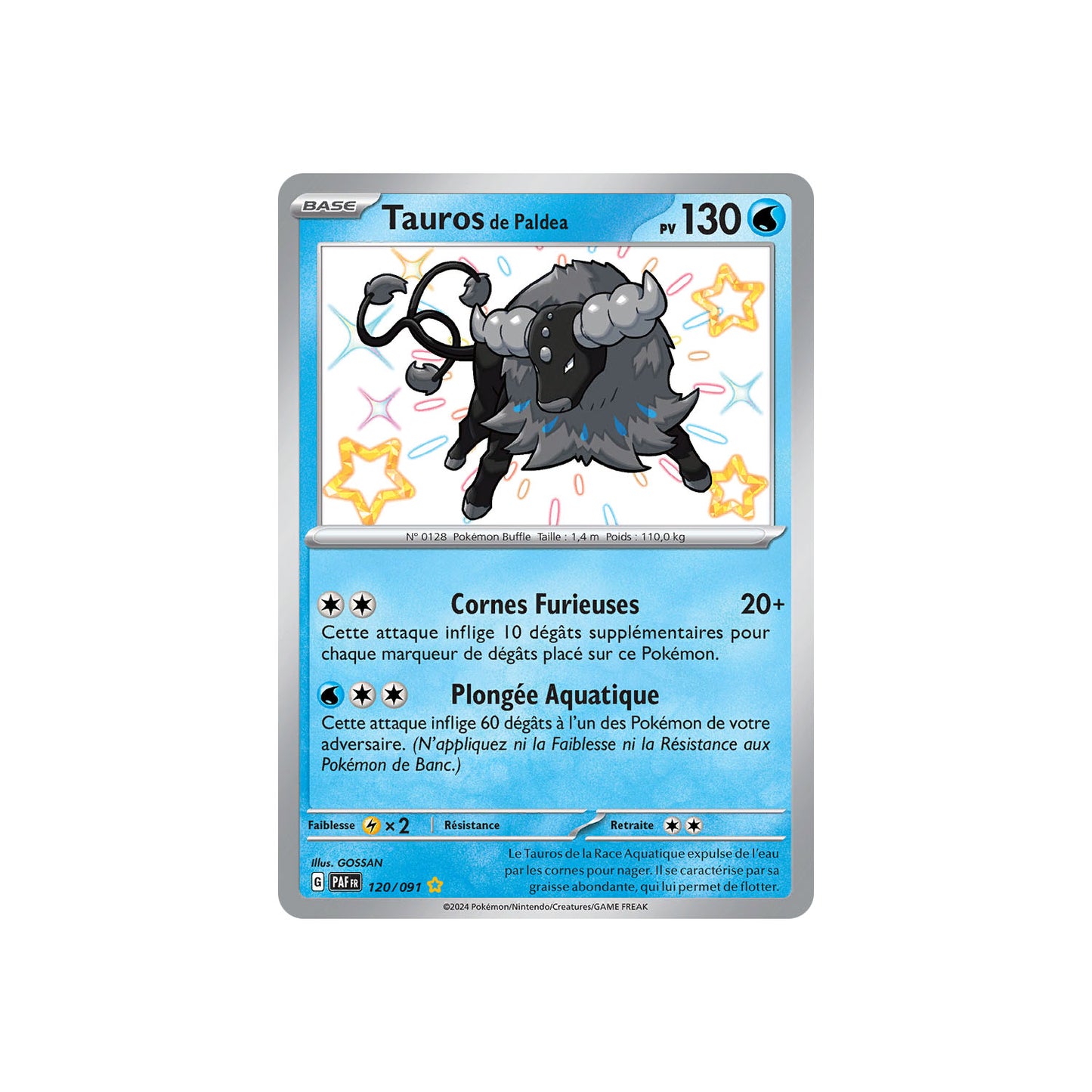 Tauros de Paldea (PAF 120) - FR
