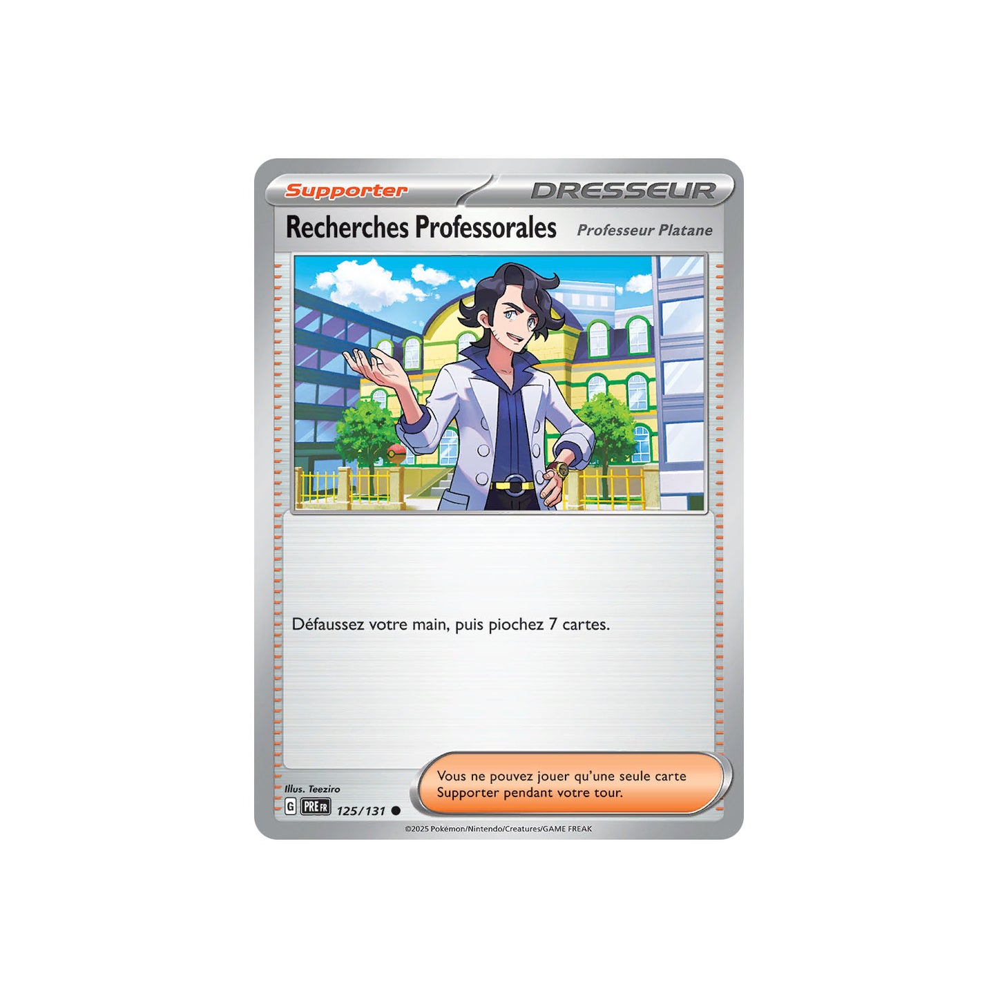 Recherches Professorales - Professeur Platane (xPRE 125) - pokeball - FR