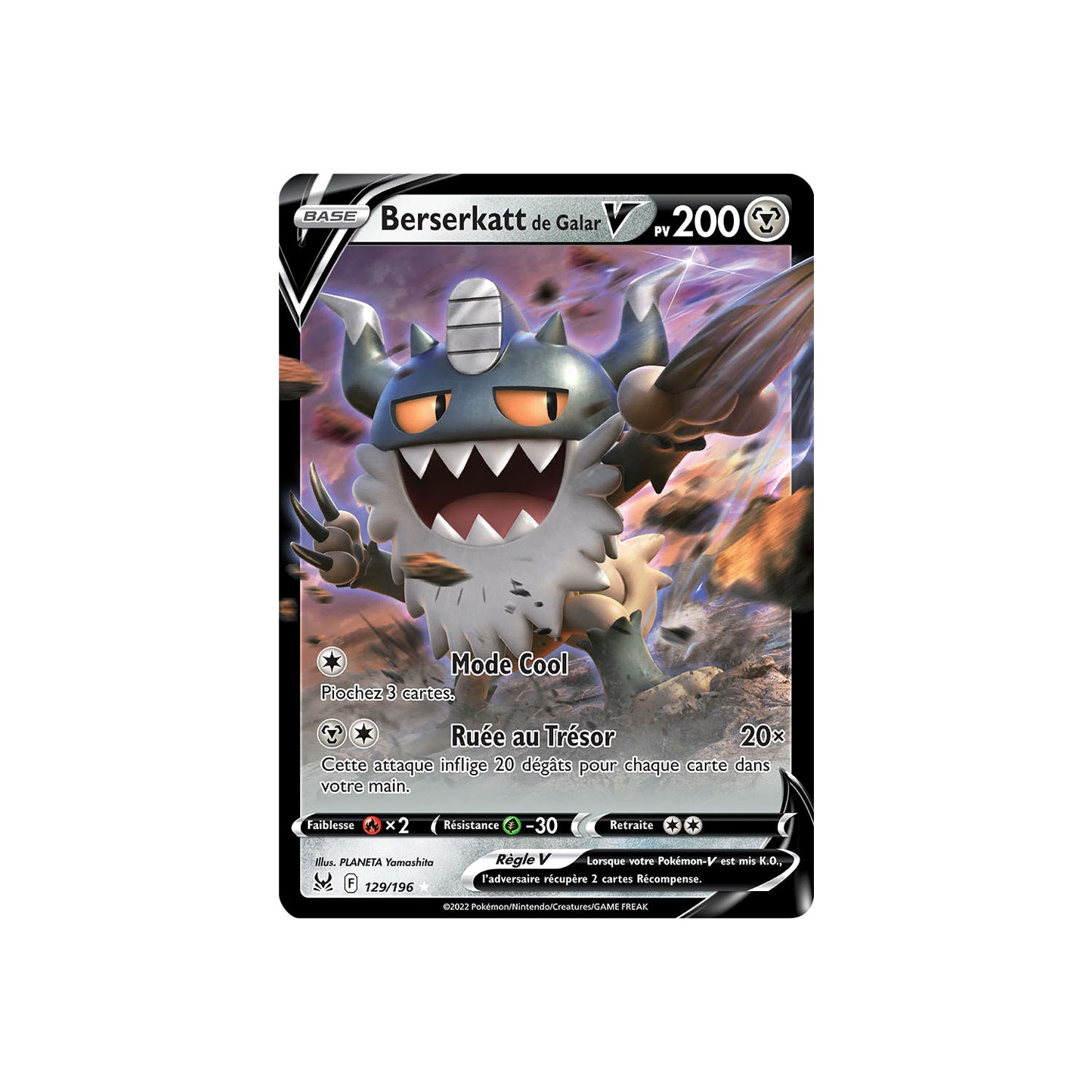 Berserkatt de Galar V (LOR 129) - FR
