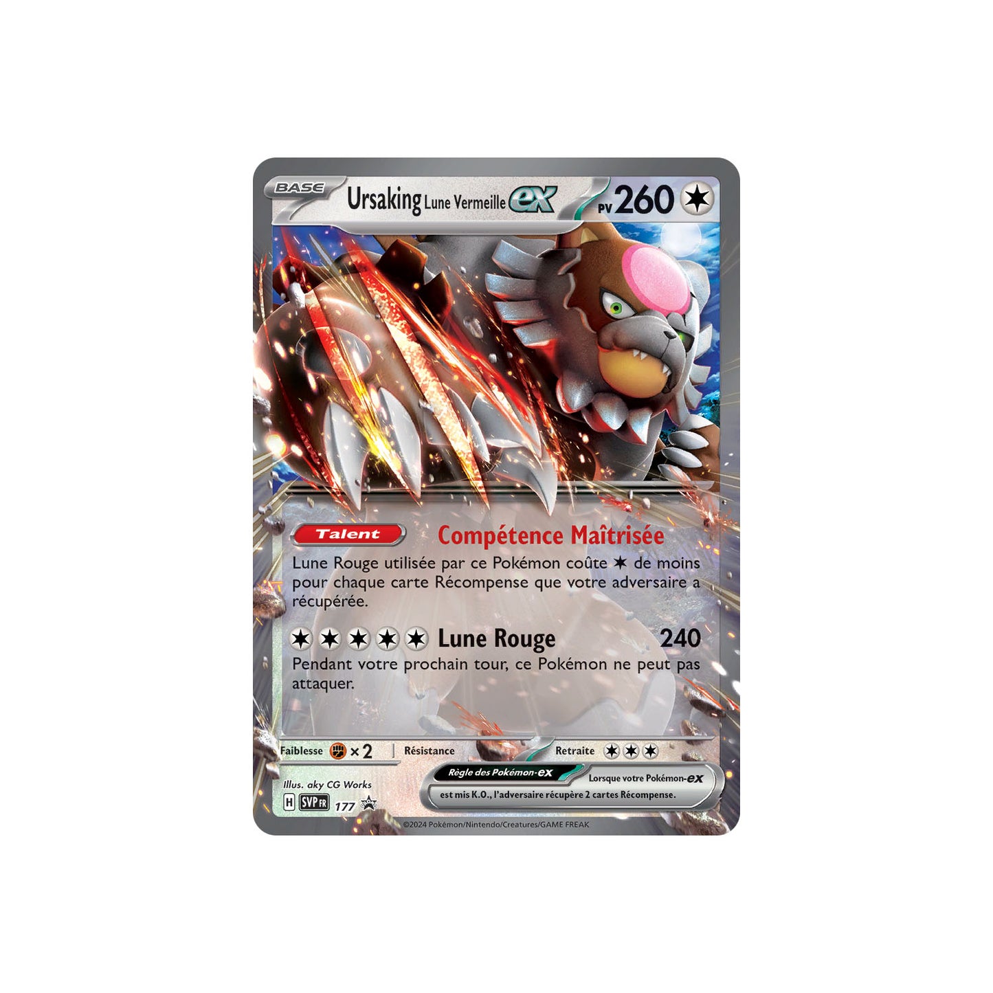 Ursaking Lune Vermeille ex (SVP 177) - FR