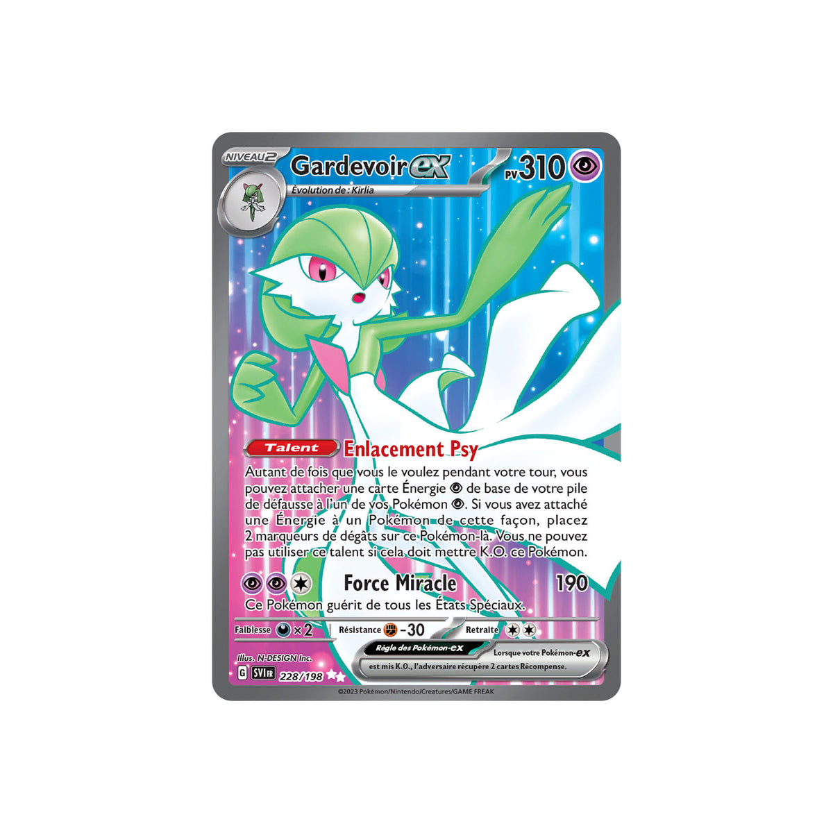 Gardevoir ex (SVI 228) - FR