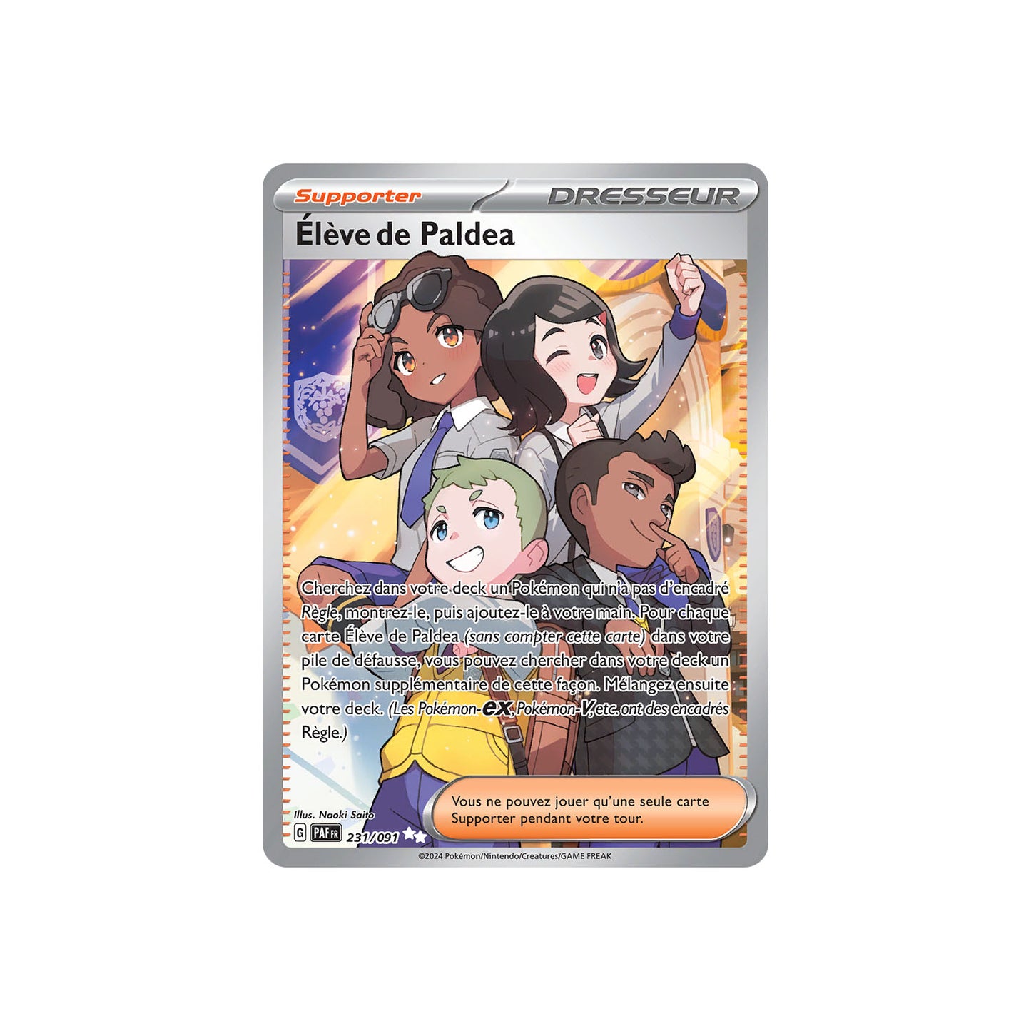 Élève de Paldea (PAF 231) - FR