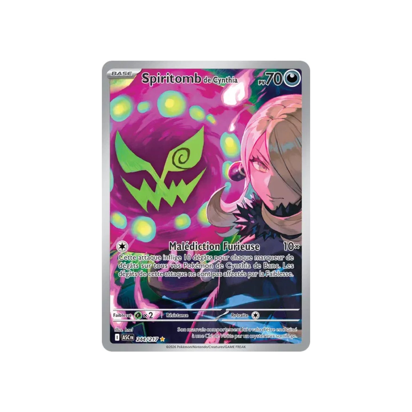 Spiritomb de Cynthia (ASC 244) - FR