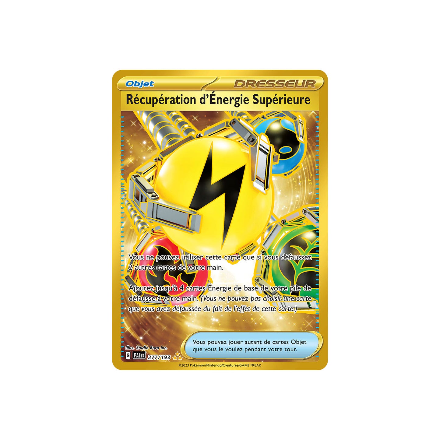 Récupération d'Énergie Supérieure (PAL 277) - FR