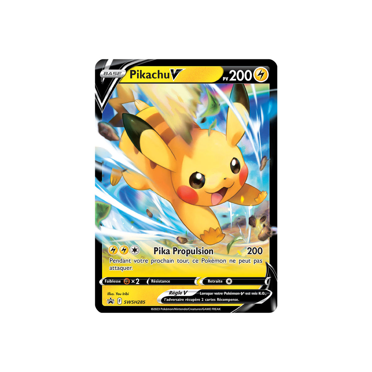 Pikachu V (SWSH 285) - FR