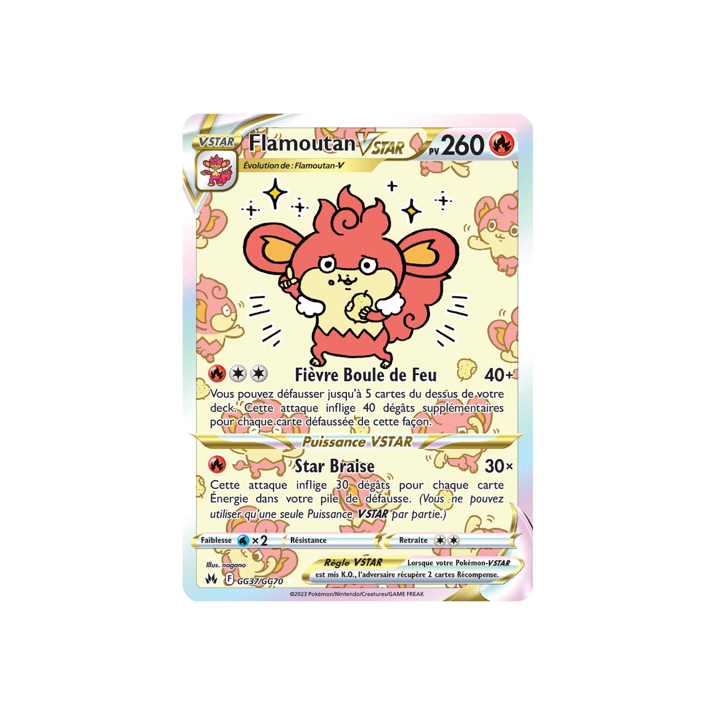 Flamoutan VSTAR (CRZ GG37) - FR