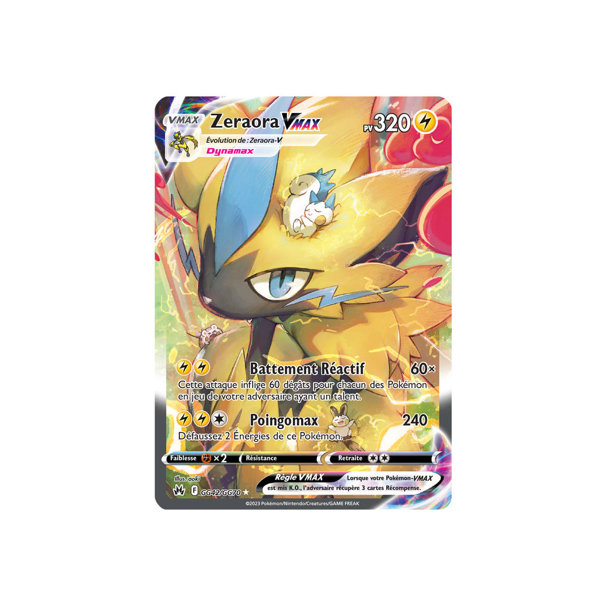 Zeraora VMAX (CRZ GG42) - FR