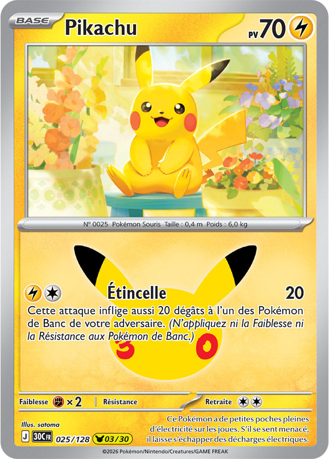 Pikachu (30C 025) - FR