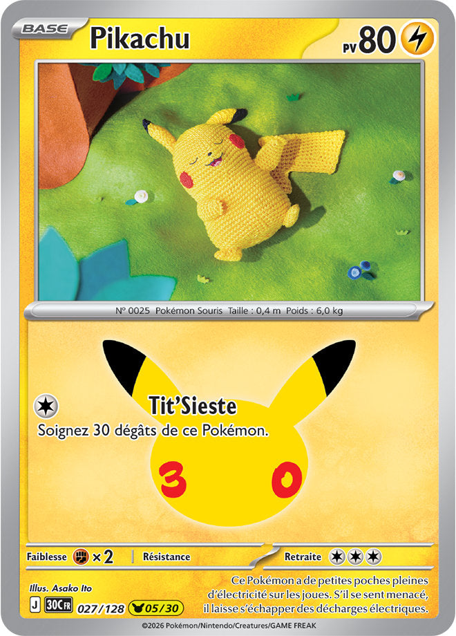 Pikachu (30C 027) - FR