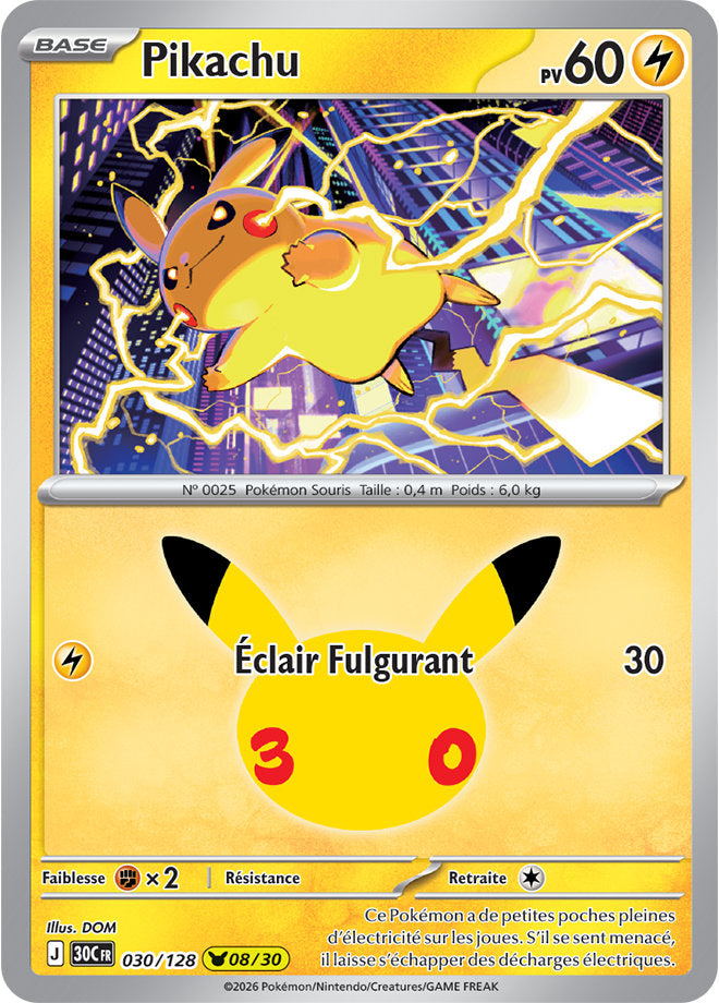 Pikachu (30C 030) - FR