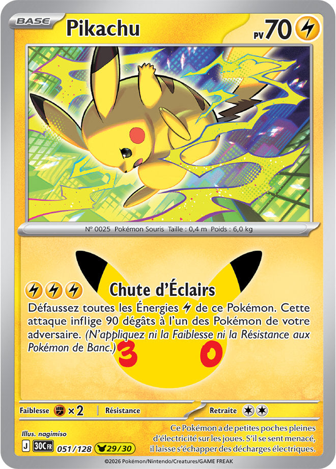 Pikachu (30C 051) - FR