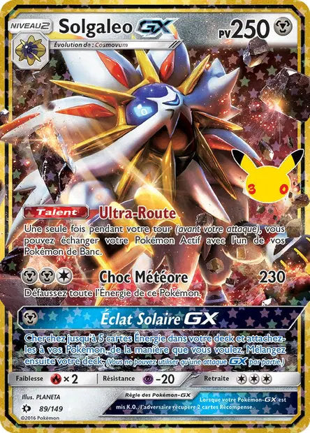 Solgaleo GX (30C SUM 89) - FR