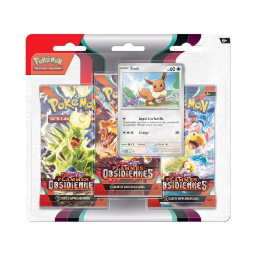 Tripack Flammes Obsidiennes - EV03 - FR
