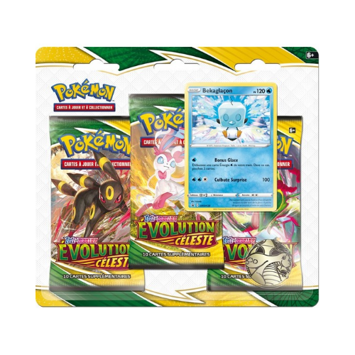 Tripack Évolution Céleste - EB07 - FR