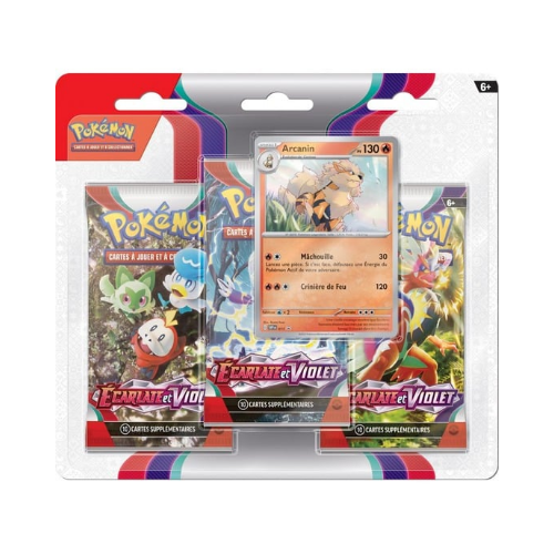 Tripack Écarlate et Violet - EV01 - FR