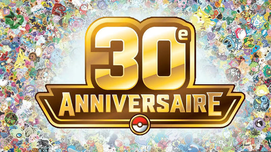 Les produits Pokémon 30e Anniversaire dévoilés : ETB, UPC, Pokébox, Tripacks... découvrez toute la gamme !