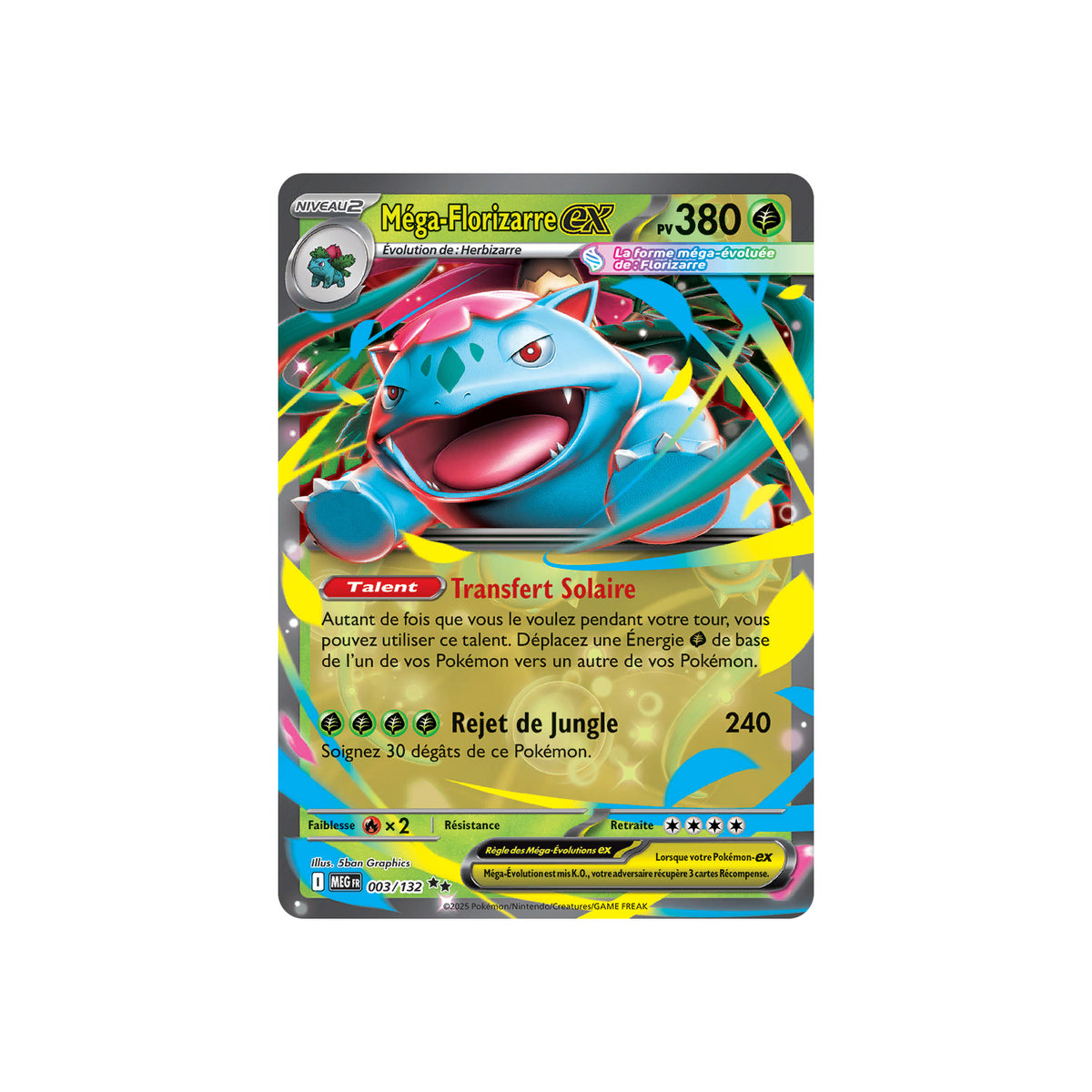 Mega Florizarre ex (MEG 003) - FR