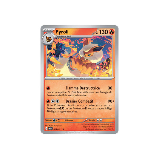Pyroli (xPRE 013) - pokeball - FR