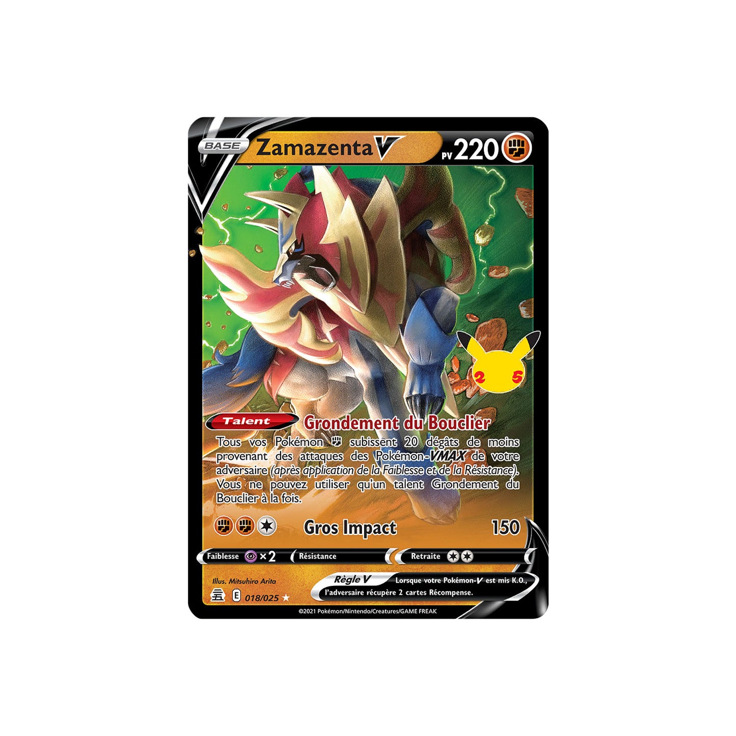 Zamazenta V (CEL 018) - FR