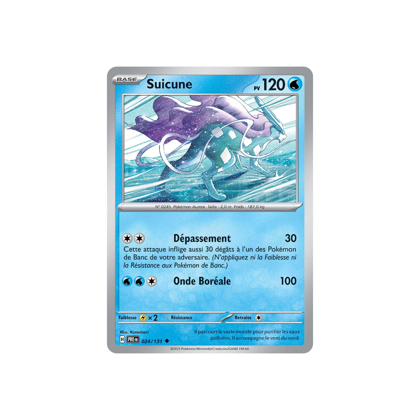 Suicune (xPRE 024) - pokeball - FR