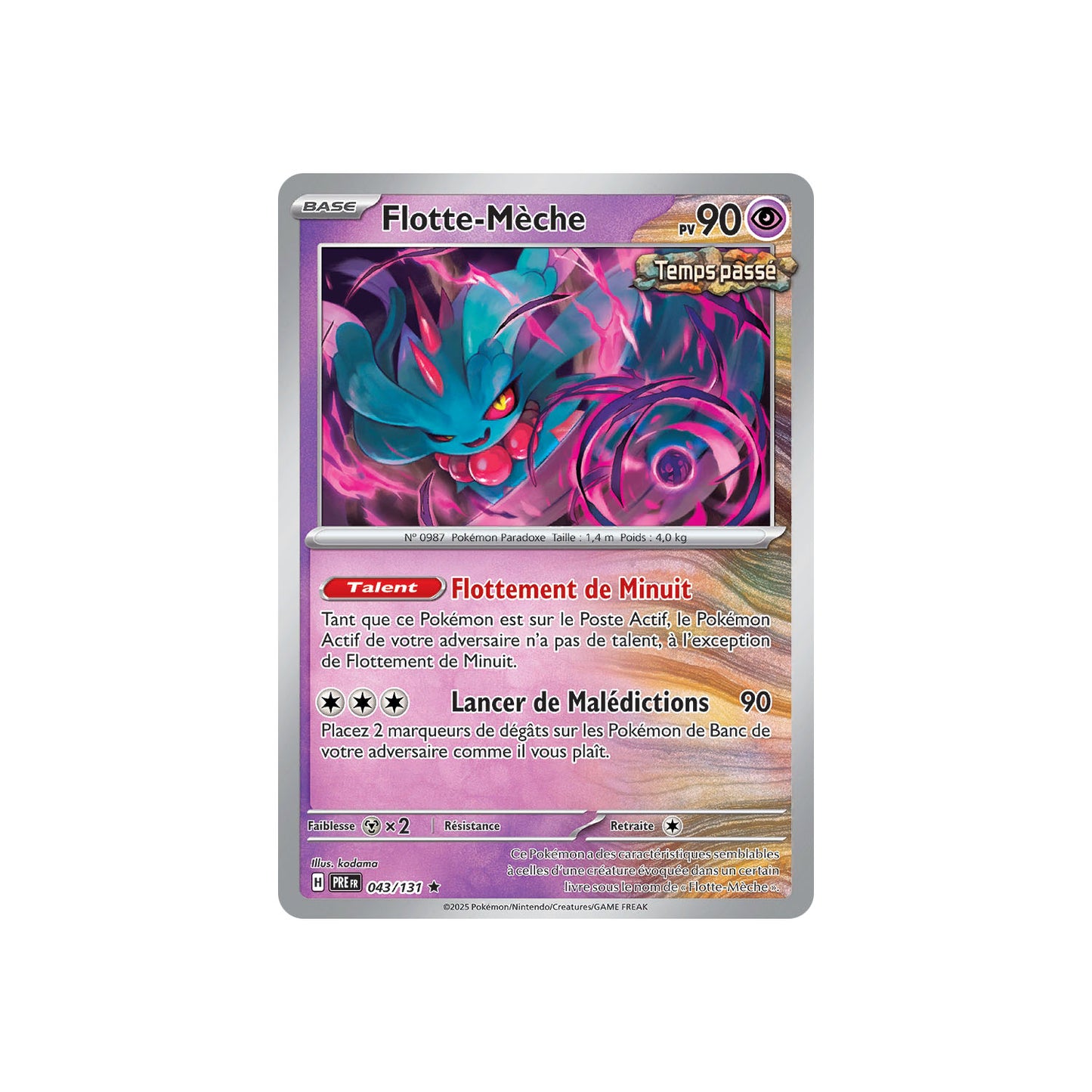Flotte-Mèche (xPRE 043) - pokeball - FR