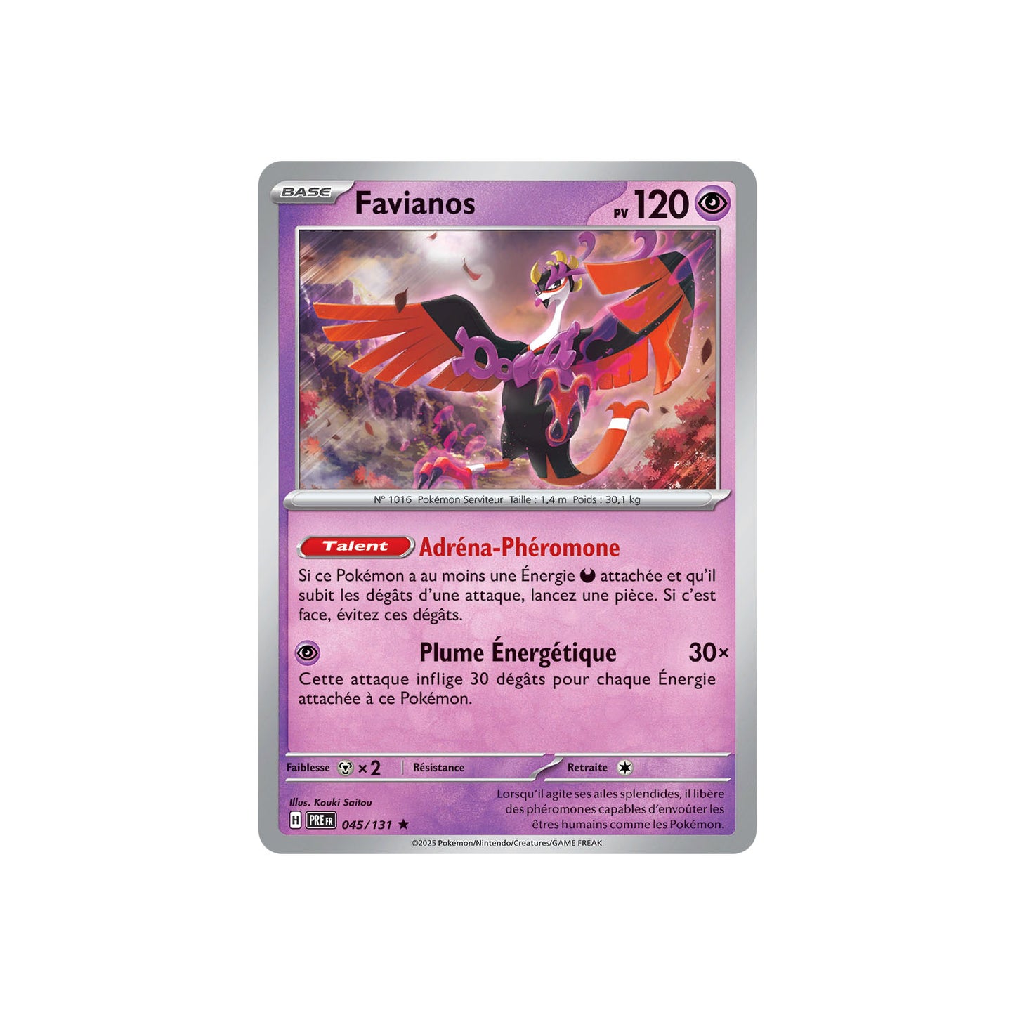 Favianos (xPRE 045) - pokeball - FR