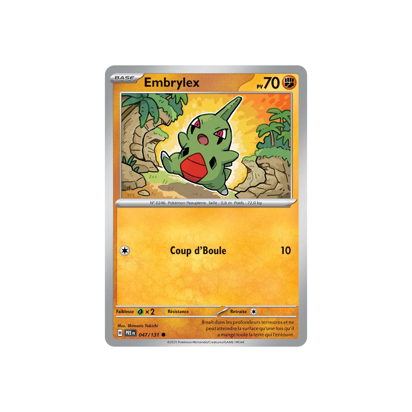 Embrylex (xPRE 047) - pokeball - FR