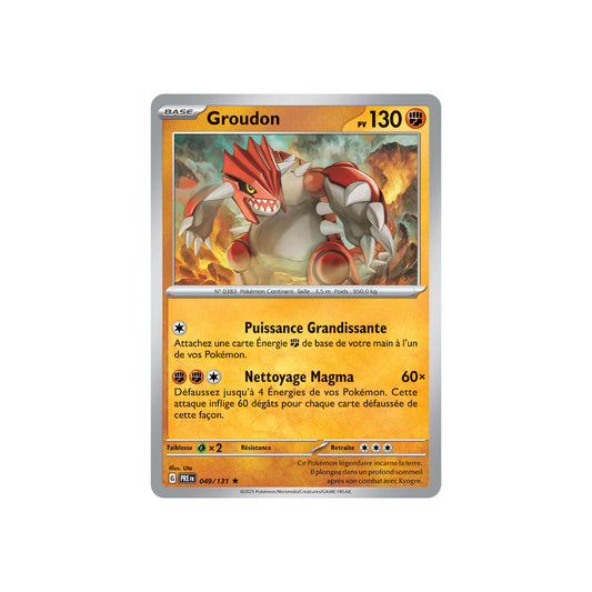 Groudon (xPRE 049) - pokeball - FR