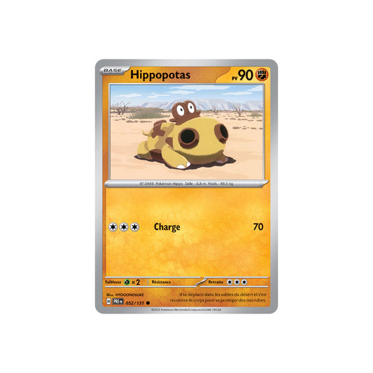 Hippopotas (xPRE 052) - pokeball - FR
