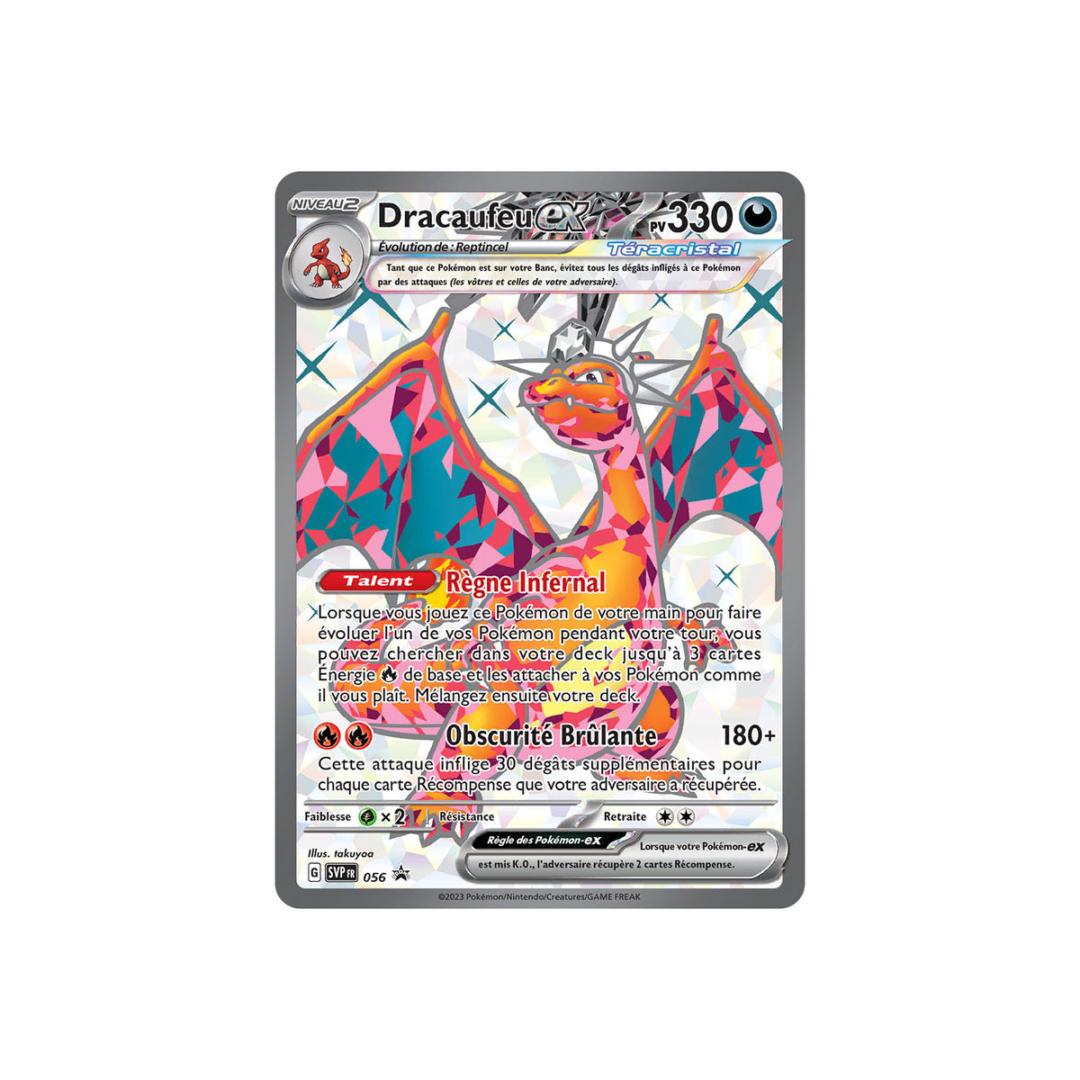 Dracaufeu ex (SVP 056) - FR