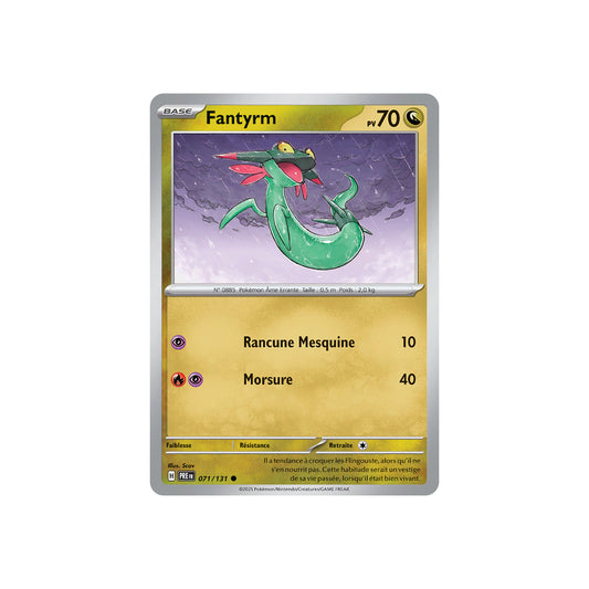 Fantyrm (xPRE 071) - pokeball - FR