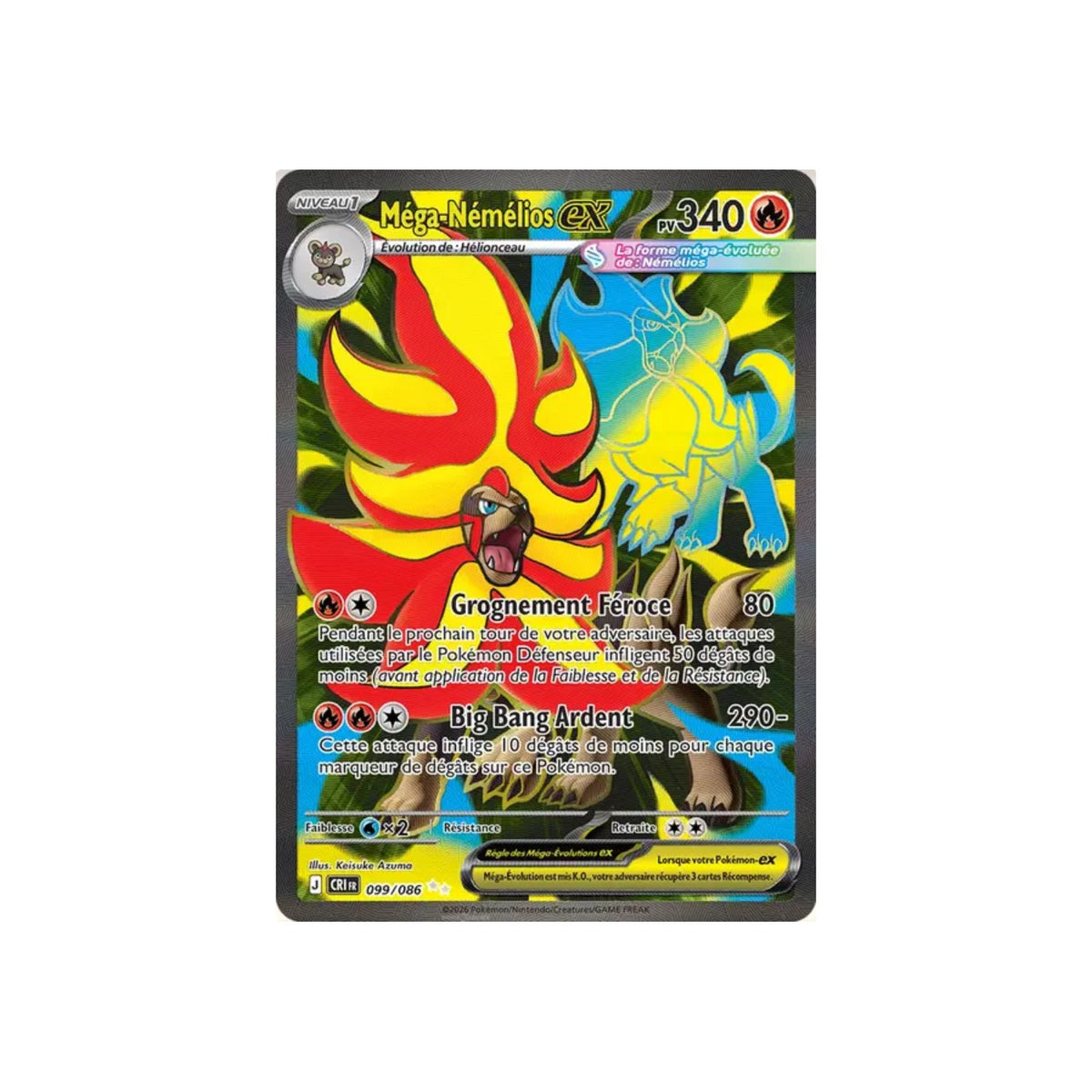 Mega Némélios ex (CRI 099) - FR