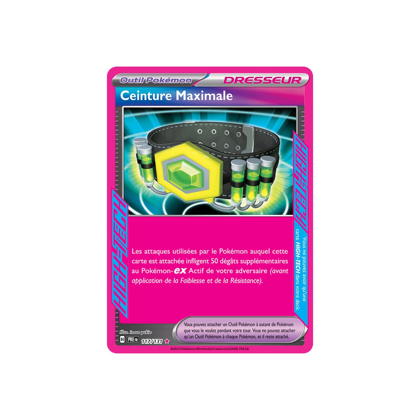 Ceinture Maximale (PRE 117) - pokeball - FR