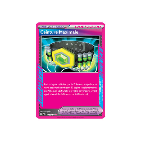 Ceinture Maximale (PRE 117) - pokeball - FR