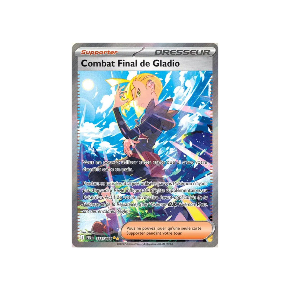 Combat Final de Gladio (PBL 118) - FR