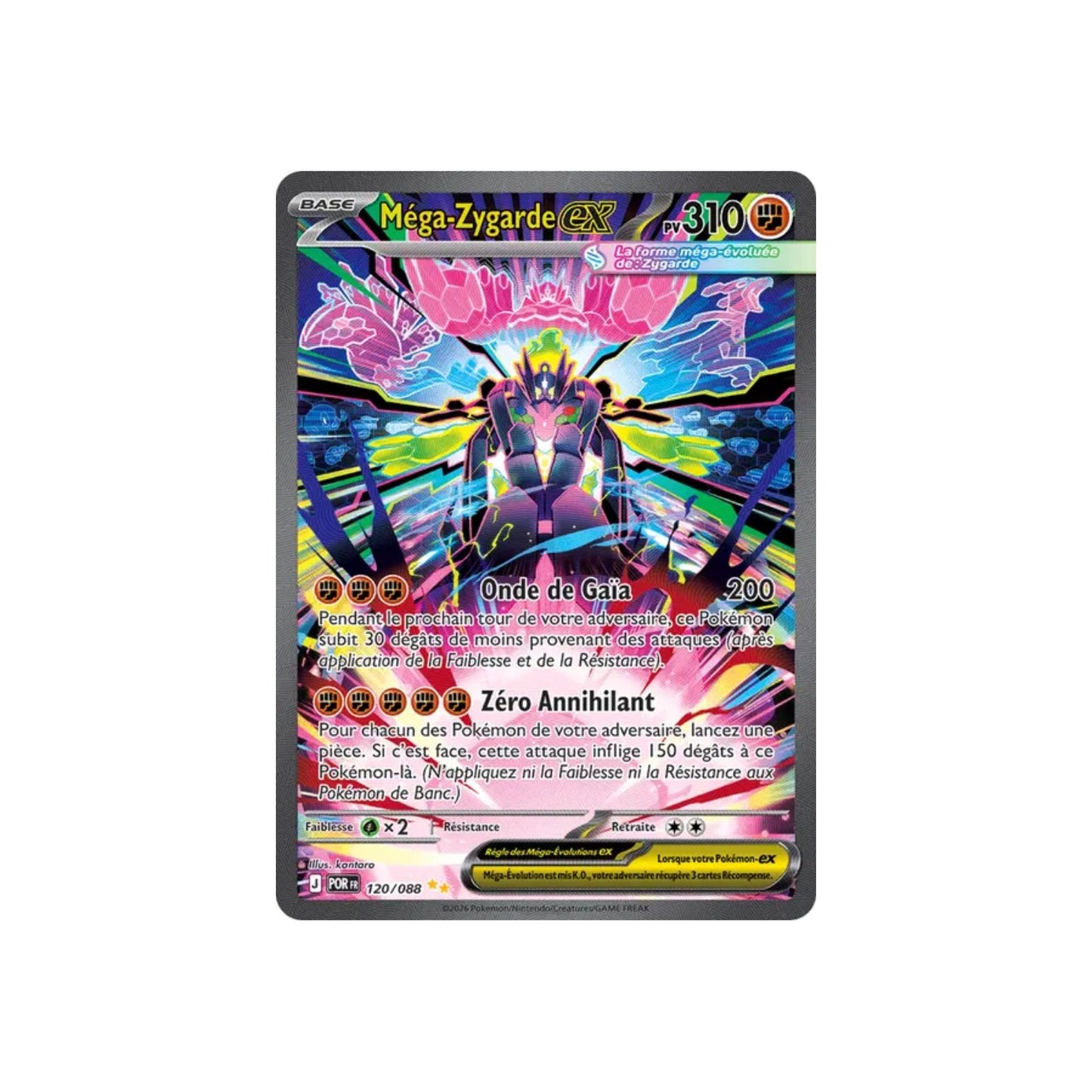 Mega Zygarde ex (POR 120) - FR