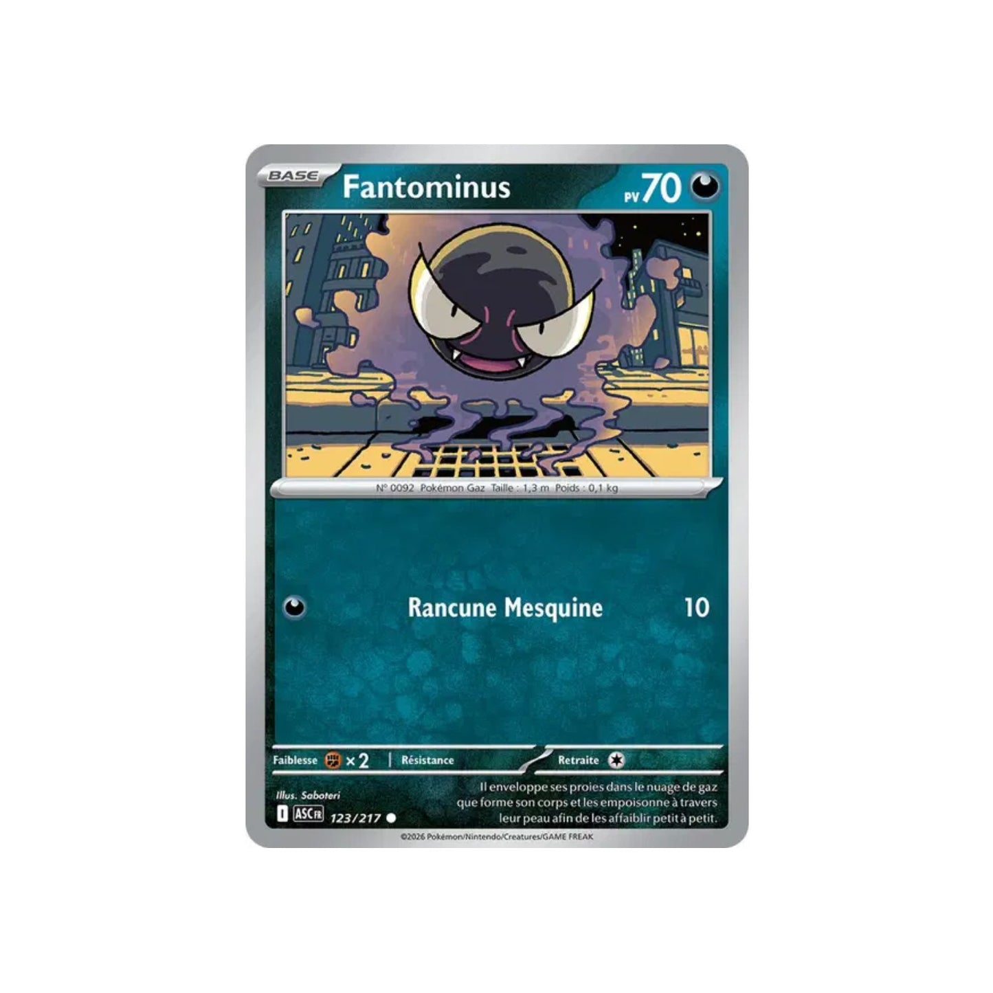 Fantominus (xASC 123) - holo - FR