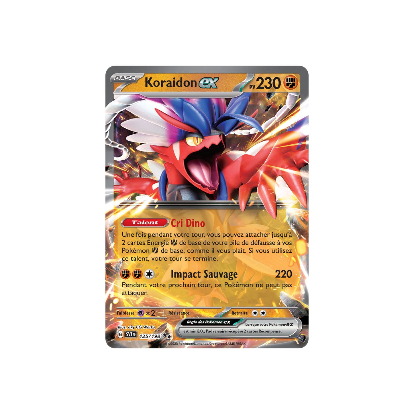 Koraidon ex (SVI 125) - FR